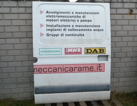 Opel Movano jobb húzó ajtó 